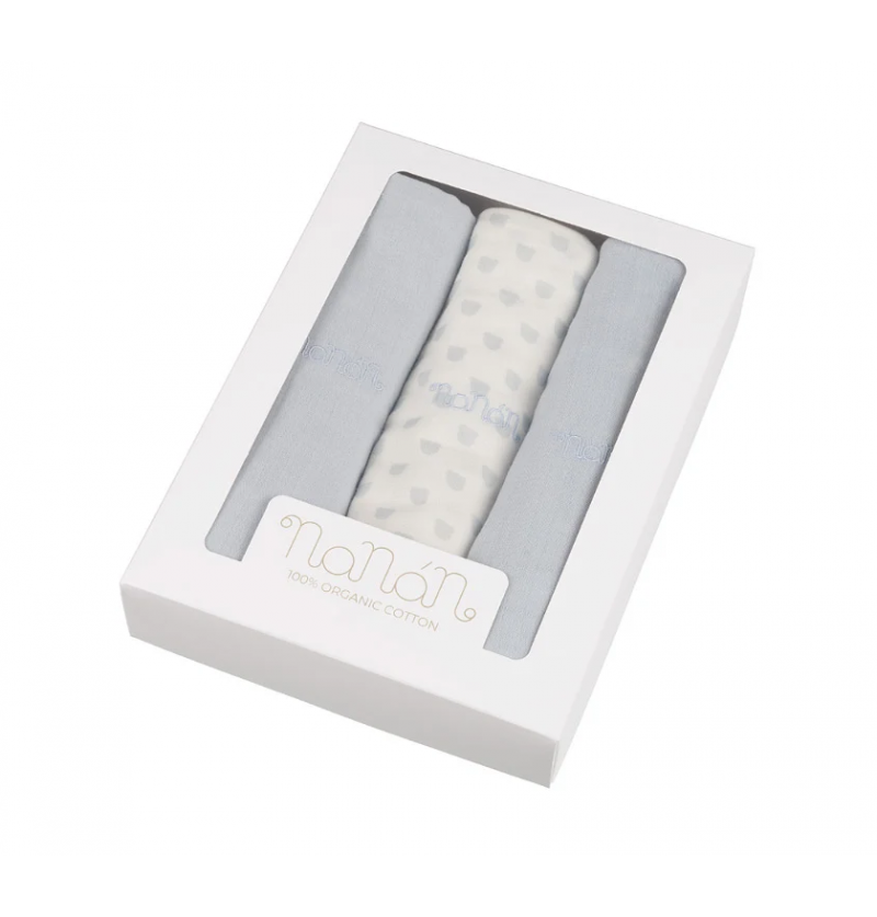 Nanan Set 3 Pezzi Mussola...