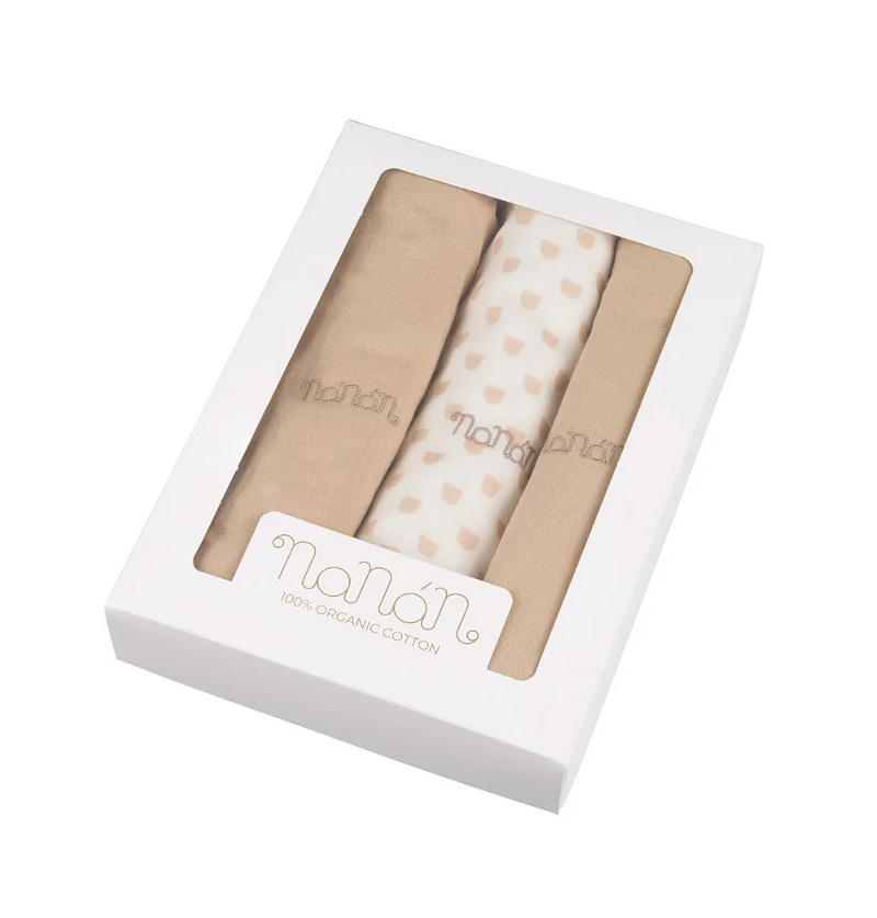 Nanan Set 3 Pezzi Mussola...